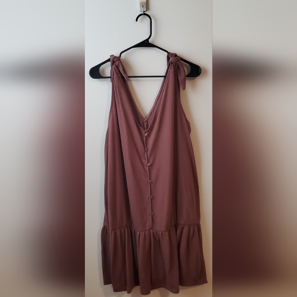 Small Loft Tie Shoulder Dress
